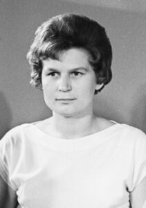 Valentina Tereshkova, a mulher mais nova a ir ao espaço.